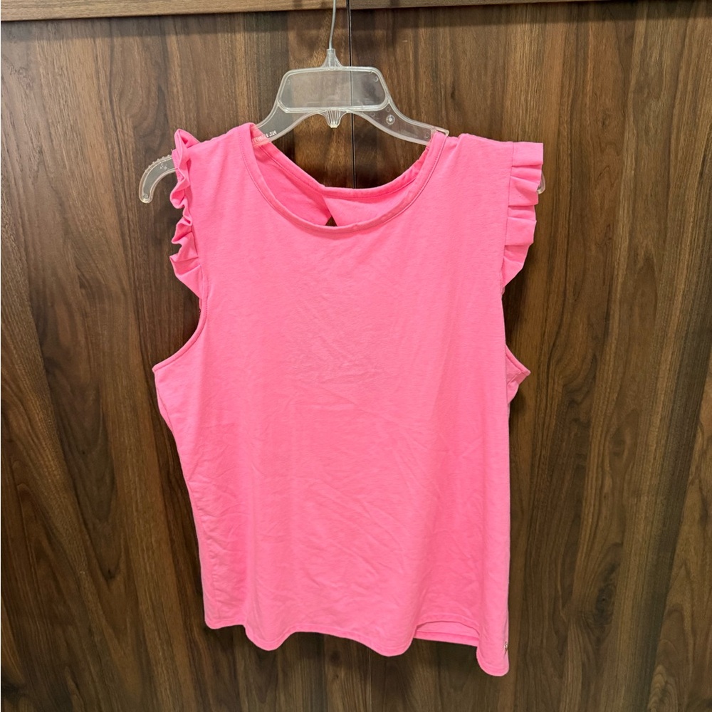 Lilly Pulitzer Pink Luxletic Top, Size XL